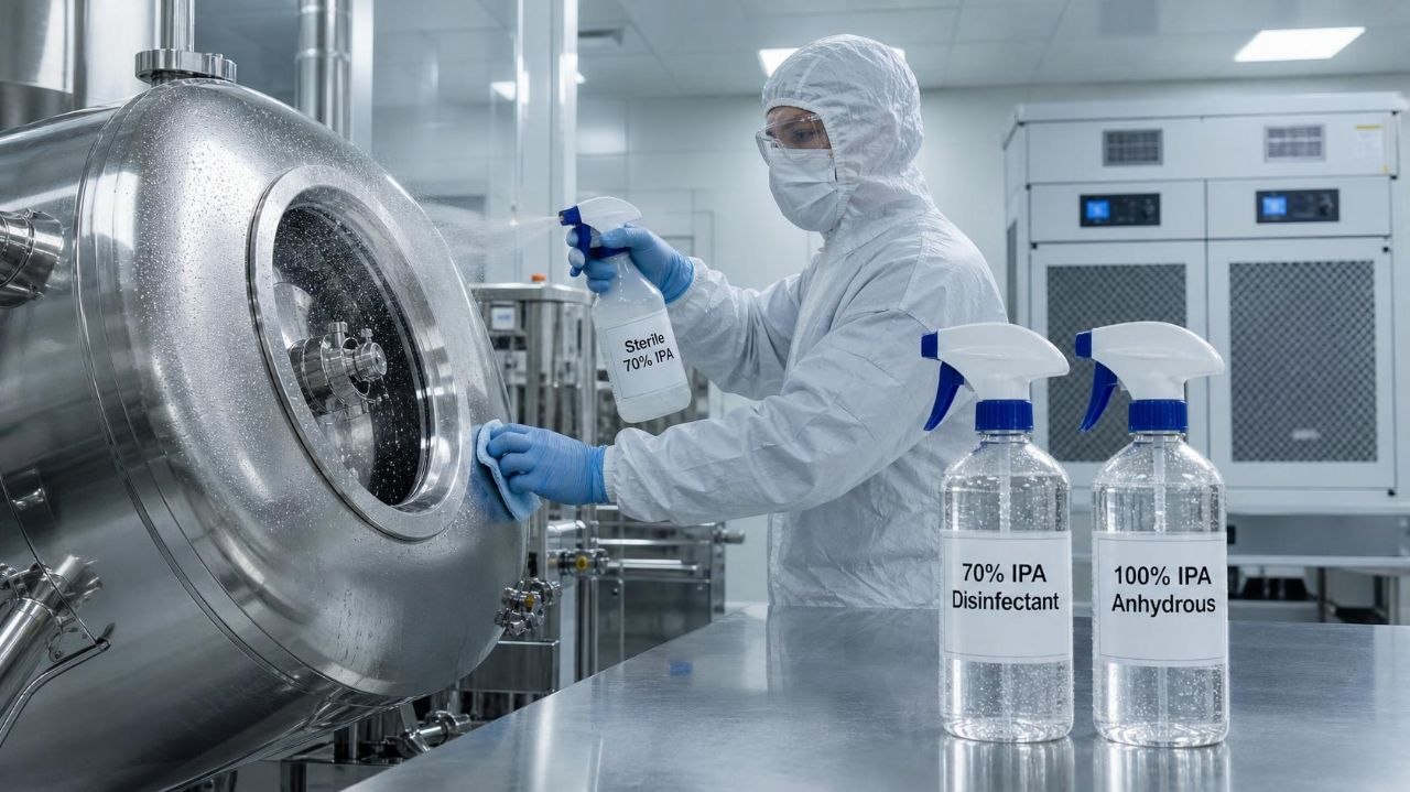 My Perspective as an Operator: 100% vs. 70% IPA on the Pharma Floor